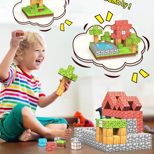 A Creative Gift for Kids — Magnetic Building Blocks Made for Imagination, Focus, and Happy Playtime