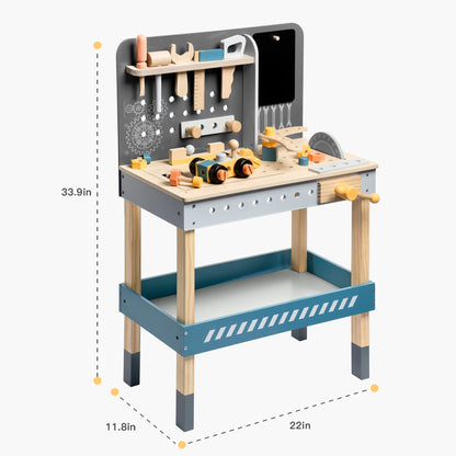 Wooden Kids Tool Bench Set — A Hands-On Play Workshop That Builds Skills and Shared Moments