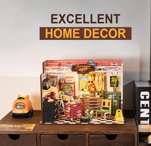 A Creative Gift for Builders at Heart — A DIY Miniature Garage House Kit Made for Focus, Calm, and Shared Building Time
