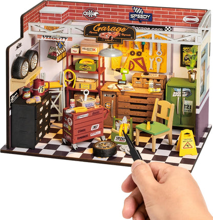 A Creative Gift for Builders at Heart — A DIY Miniature Garage House Kit Made for Focus, Calm, and Shared Building Time