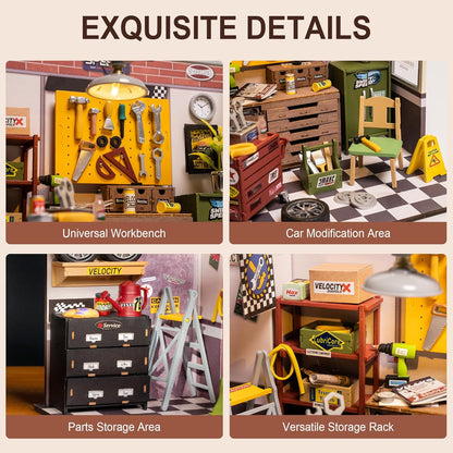 A Creative Gift for Builders at Heart — A DIY Miniature Garage House Kit Made for Focus, Calm, and Shared Building Time