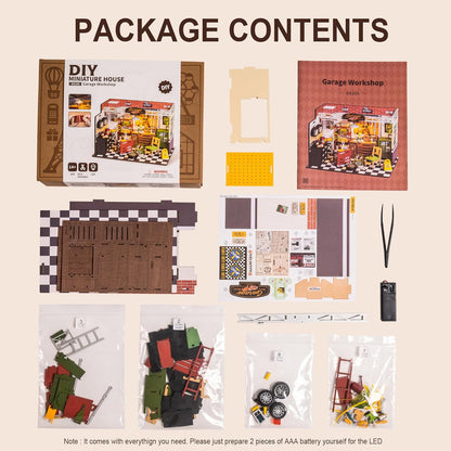 A Creative Gift for Builders at Heart — A DIY Miniature Garage House Kit Made for Focus, Calm, and Shared Building Time