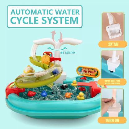 Toddler Play Sink with Running Water — A Fun Hands-On Activity That Turns Everyday Play into Happy Moments