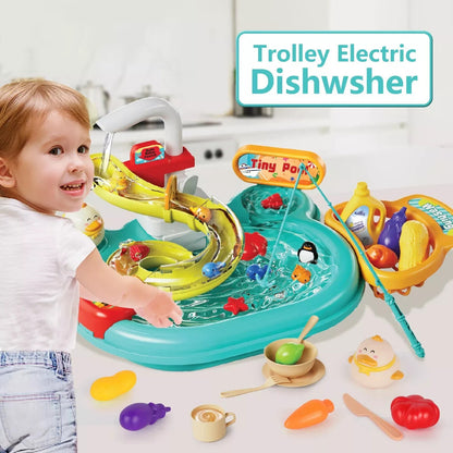 Toddler Play Sink with Running Water — A Fun Hands-On Activity That Turns Everyday Play into Happy Moments