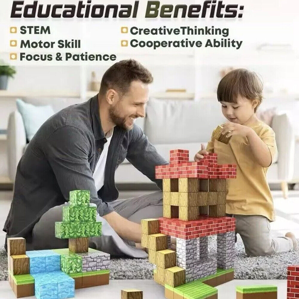 A Creative Gift for Kids — Magnetic Building Blocks Made for Imagination, Focus, and Happy Playtime