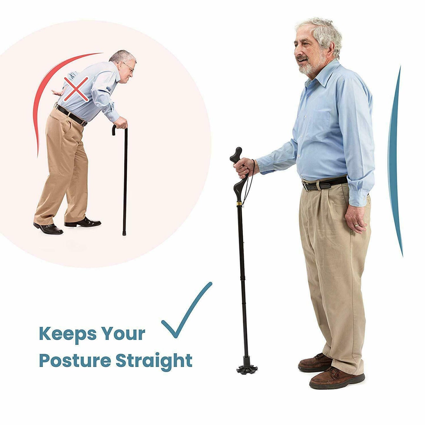 A Thoughtful Gift for Your Elders — A Walking Cane Chosen with Care and Comfort in Mind