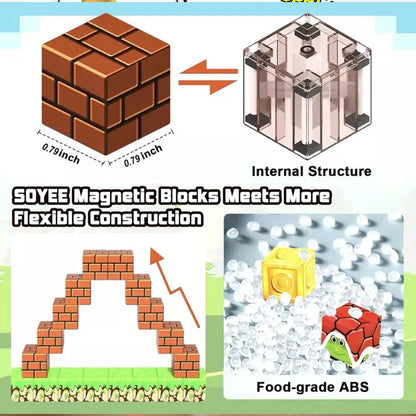 A Creative Gift for Kids — Magnetic Building Blocks Made for Imagination, Focus, and Happy Playtime