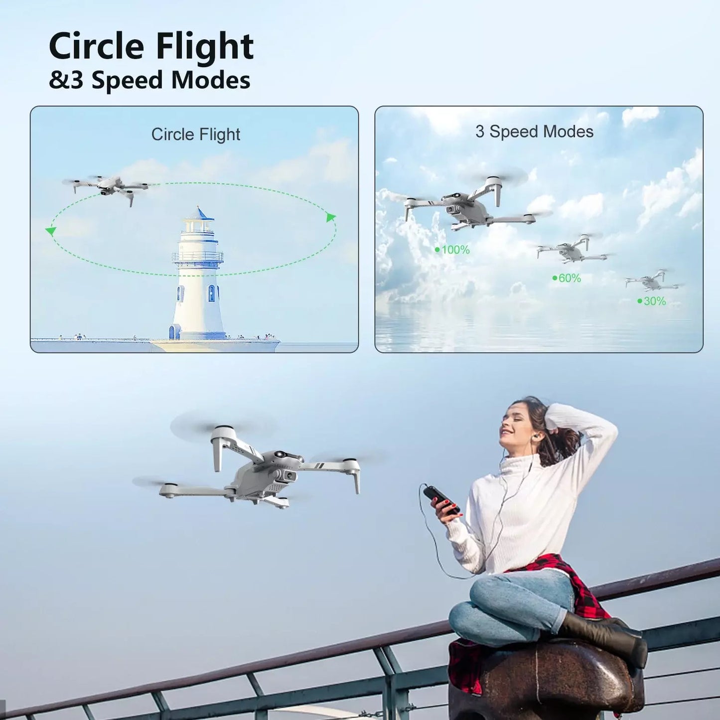 A Fun Tech Gift for Adults — A Foldable Camera Drone Made for First Flights, Exploration, and Memorable Experiences