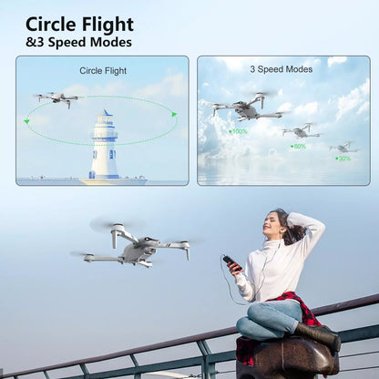A Fun Tech Gift for Adults — A Foldable Camera Drone Made for First Flights, Exploration, and Memorable Experiences