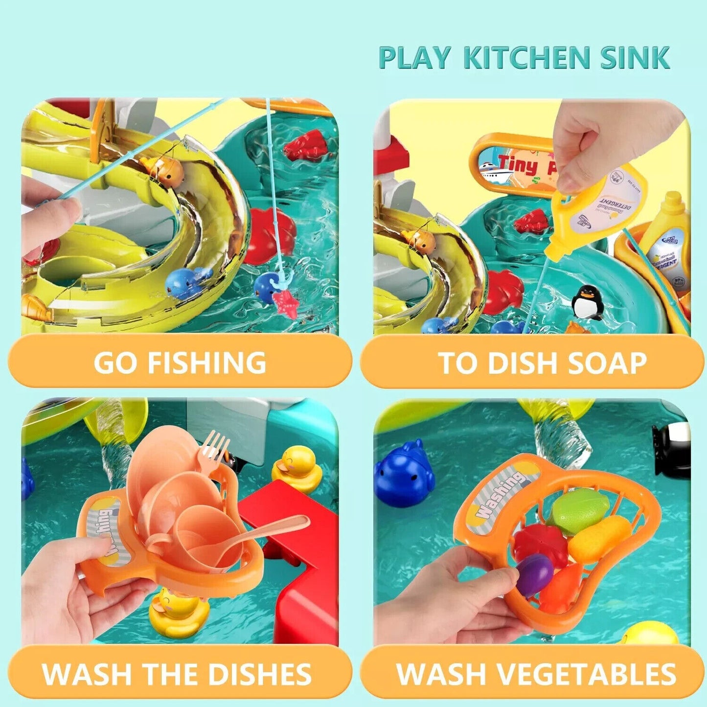 Toddler Play Sink with Running Water — A Fun Hands-On Activity That Turns Everyday Play into Happy Moments