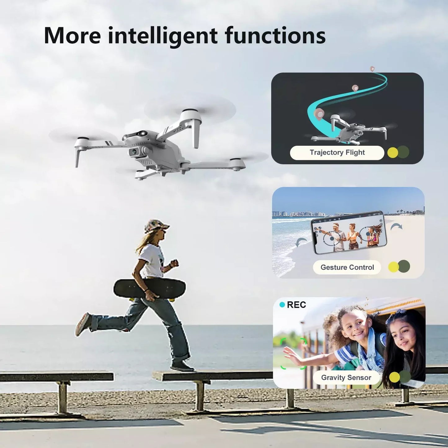 A Fun Tech Gift for Adults — A Foldable Camera Drone Made for First Flights, Exploration, and Memorable Experiences